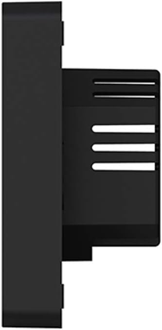 WLAN-Thermostat ThermoLife ET81W mit Farbdisplay - Schwarz - Digitales Raumthermostat programmierbar