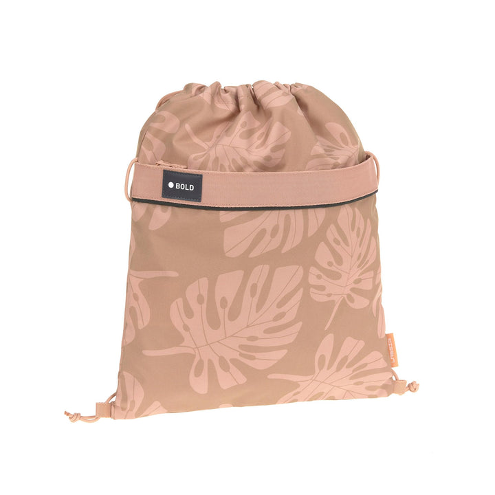 Bold Lässig Kinder Turnbeutel Sportbeutel mit Rucksackfunktion/School String Bag Bold Blue Beige, Be
