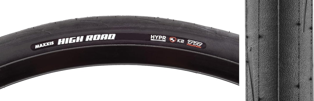 Maxxis bikemarketing BMG GmbH Unisex – Erwachsene High Road Reifen, Schwarz, 28