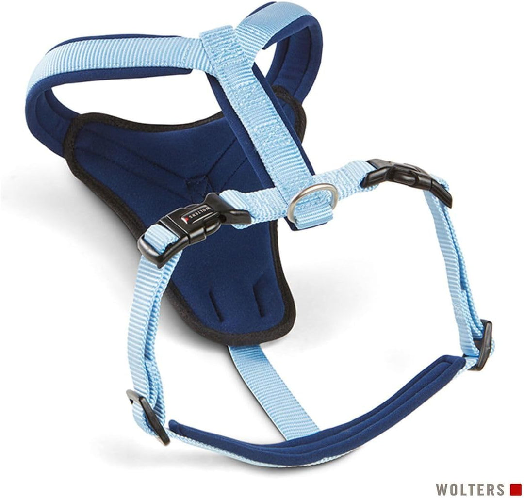 WOLTERS Geschirr Professional Comfort, Grösse:90-110 cm, Farbe:Sky Blue/Marine 90 - 110 cm sky blue/