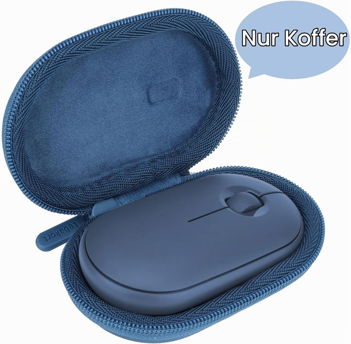 Lebakort Hart Reise Schutz Hülle Etui Tasche für Logitech Pebble Mouse 2 M350s M350 M355 i345 Schlan