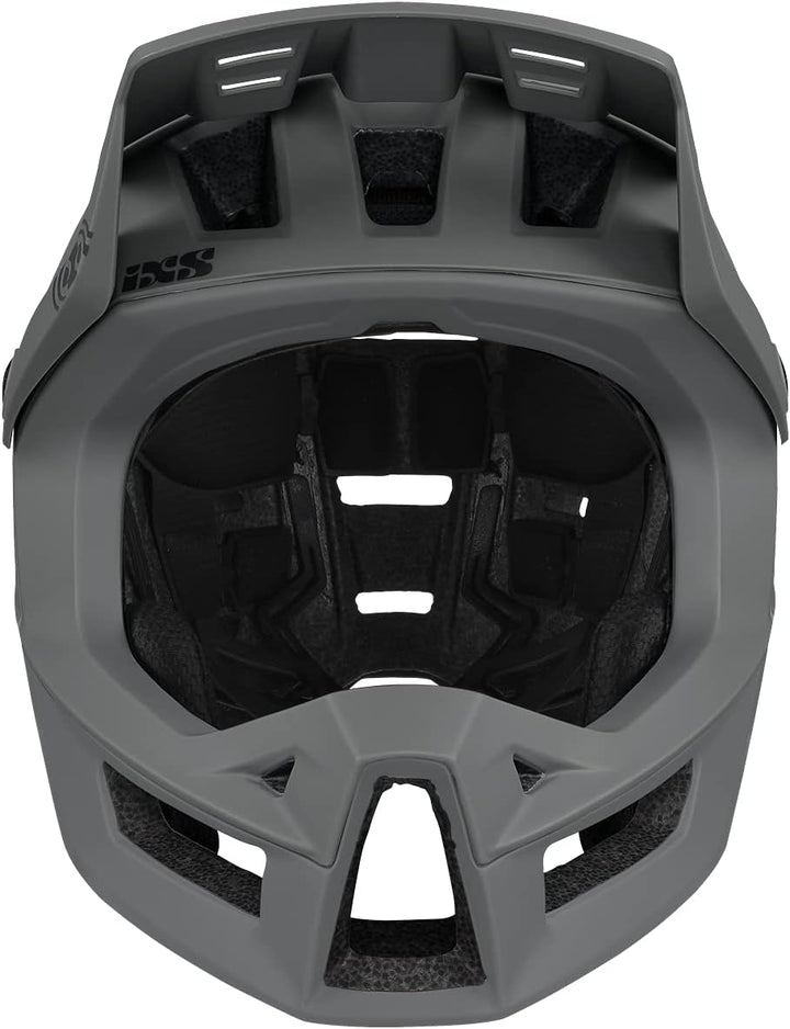 IXS Enduro MTB-Helm Trigger FF MIPS Olive Graphit L (58-62cm), Graphit L (58-62cm)