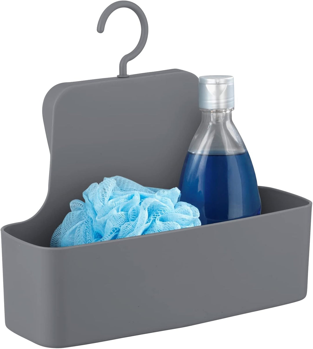 WENKO Duschcaddy Mod. Barcelona, Duschregal zum Hängen, mit beweglichem Haken, Spezial-Kunststoff (b