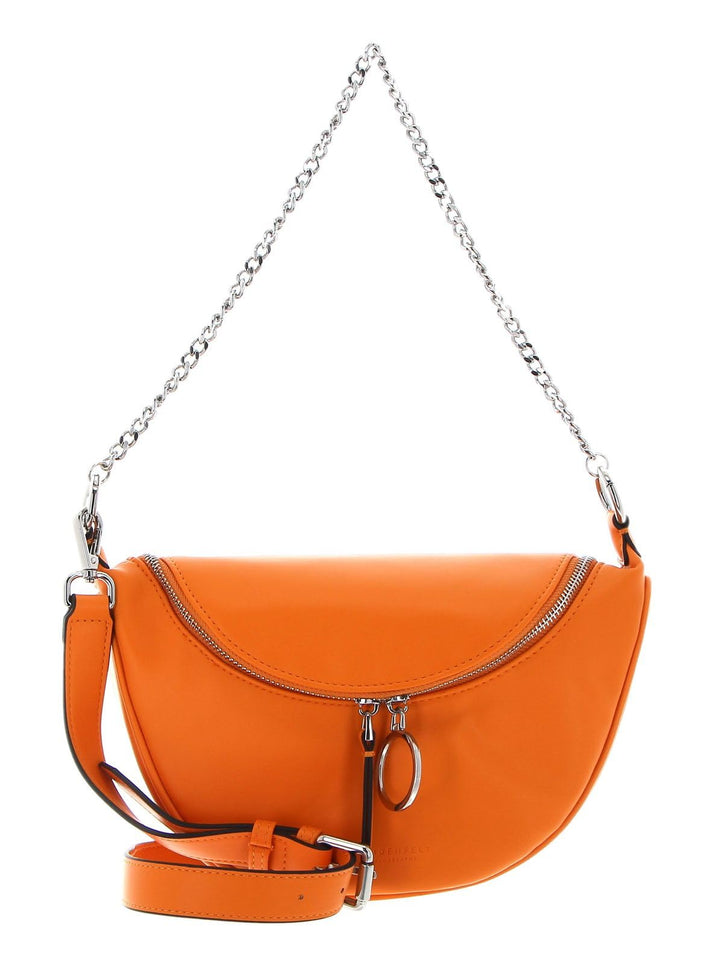 Seidenfelt Schultertasche Erwachsene-Weiblich Orange One Size