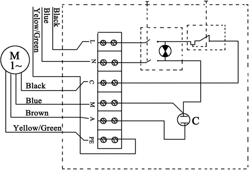 Brunnenpumpe schaltbox tiefbrunnenpumpe 220 motorschutzschalterbox elektrische anschlussbox schaltka