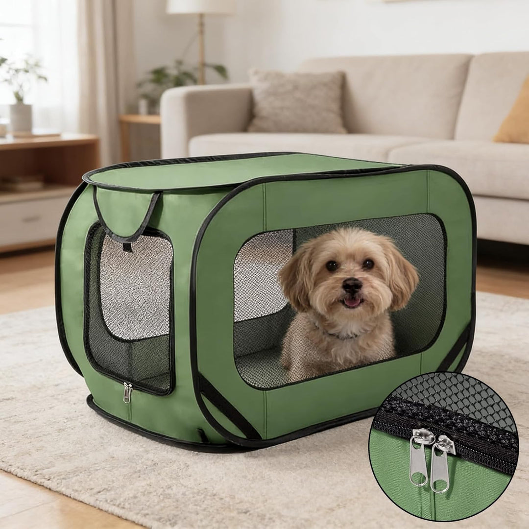 Faltbare Hundebox, Transportbox für Katze, Faltbare Katzen Transportboxen aus Oxforsd Stoff, Hundetr