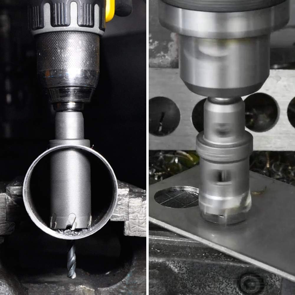 Lochsäge 45mm,LAIWEI bohrkrone,stahlbohrer,lochschneider metall,bohrer edelstahl,Scharf und langlebi