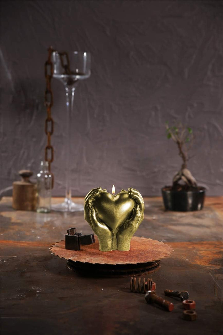 Candellana Hand LOVE Edition Kerze - Kerze für Valentinstag -Valentinstag Kerzen - Geschenkidee - Ke