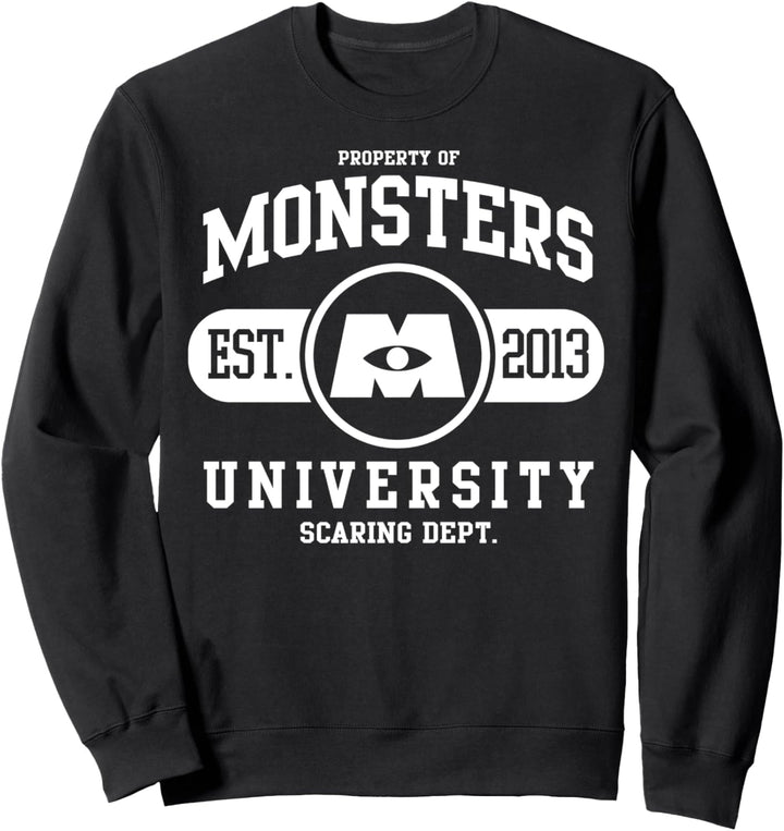 Disney Pixar Monsters University Est. 2013 Logo Sweatshirt