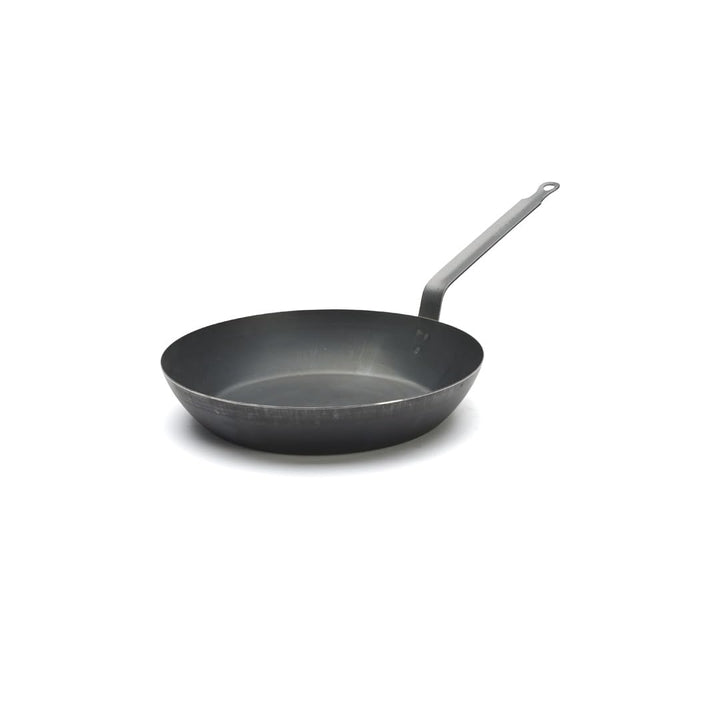 De Buyer Coupe Lyonnaise Bratpfanne Blau Metall, schwarz, Diamètre 28, Diamètre 28