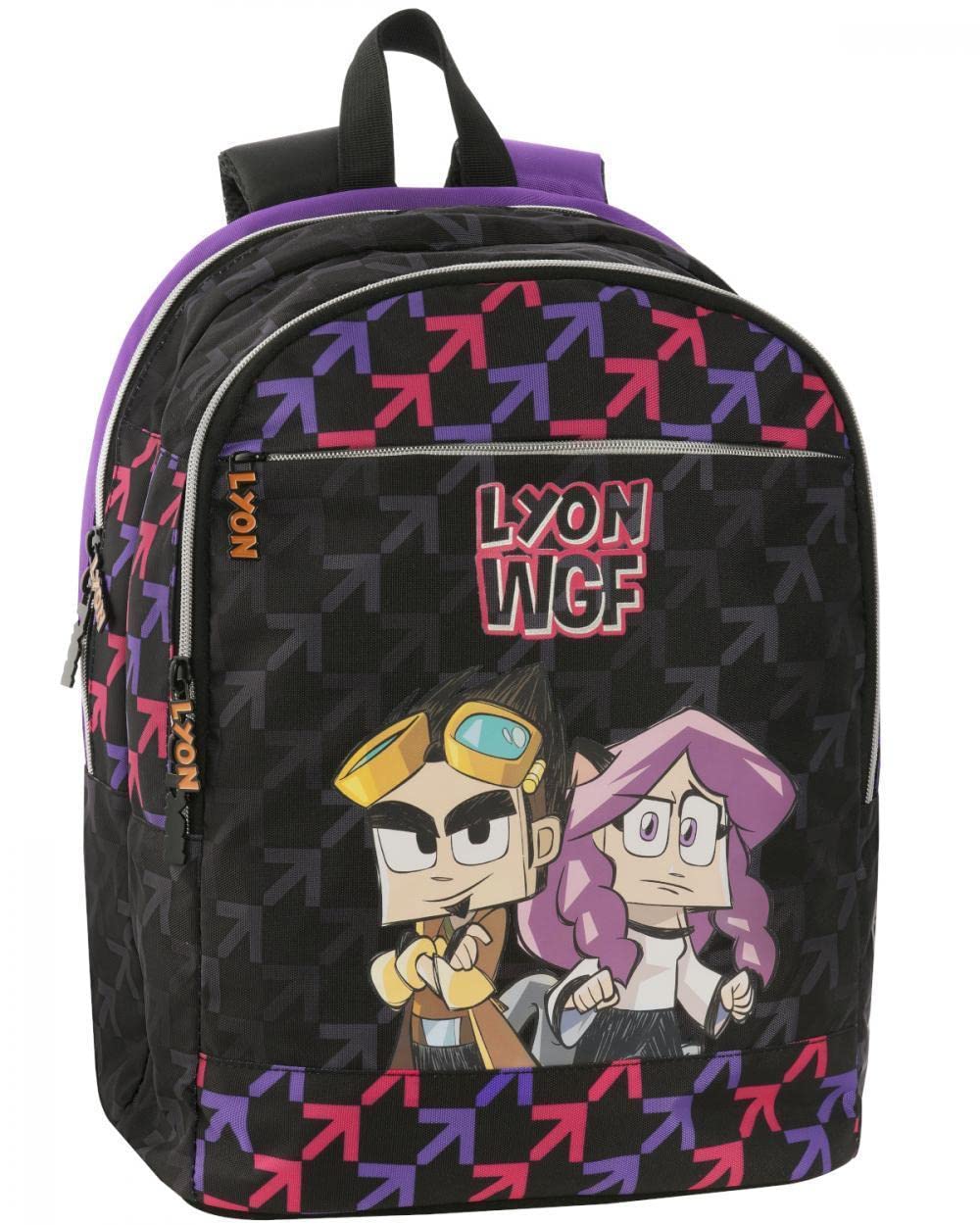Organisierter Rucksack Lyon Gamer + Aanna