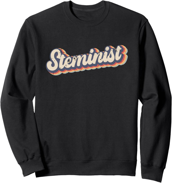 Steminist Vintage Rainbow Sweatshirt