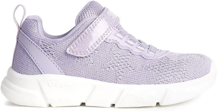 Geox Mädchen J Aril Girl Sneaker, Lilac