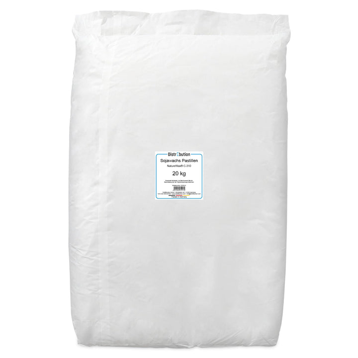 Sojawachs für Kerzen 20kg Pastillen NatureWax® C-310 Kerzen giessen Naturwachs
