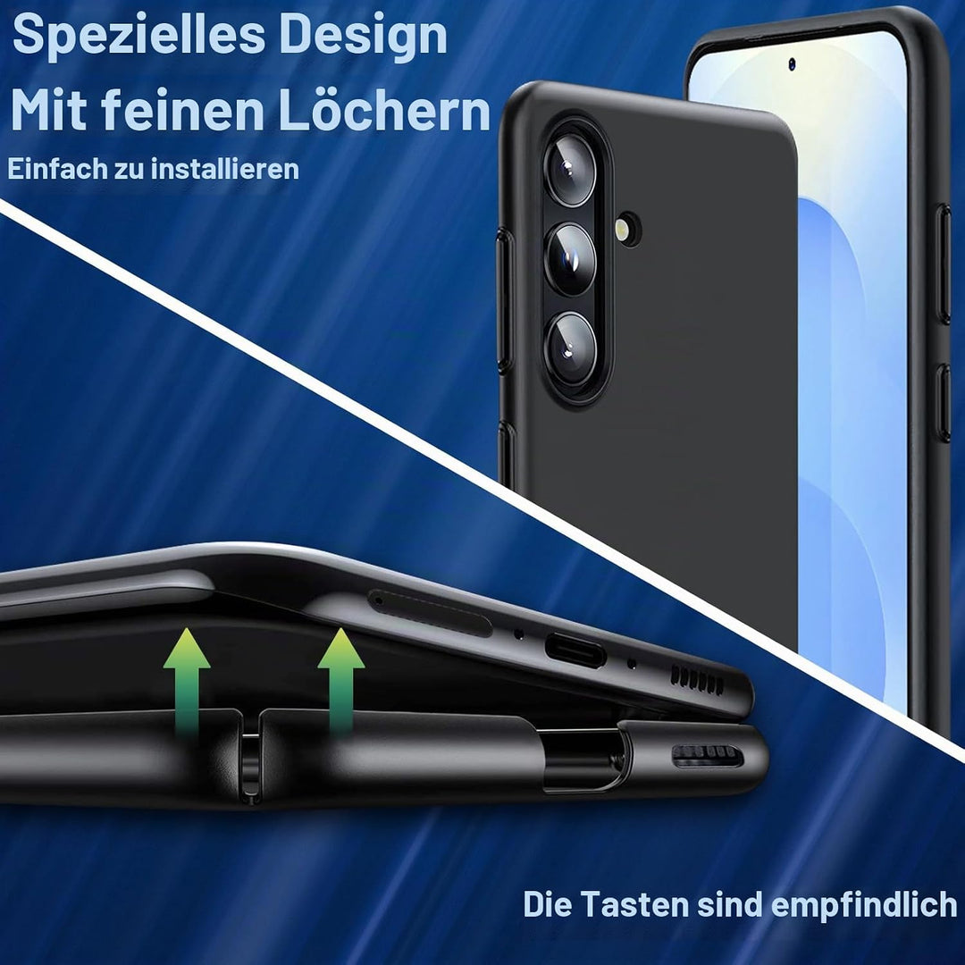 Ultradünne Hülle für Samsung Galaxy S25 5G, Extrem Dünn Matte Finish S25 Handyhülle PC Schale [Anti-