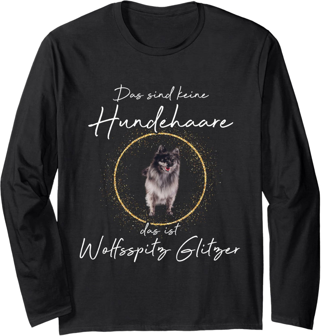 Wolfsspitz Hund Langarmshirt
