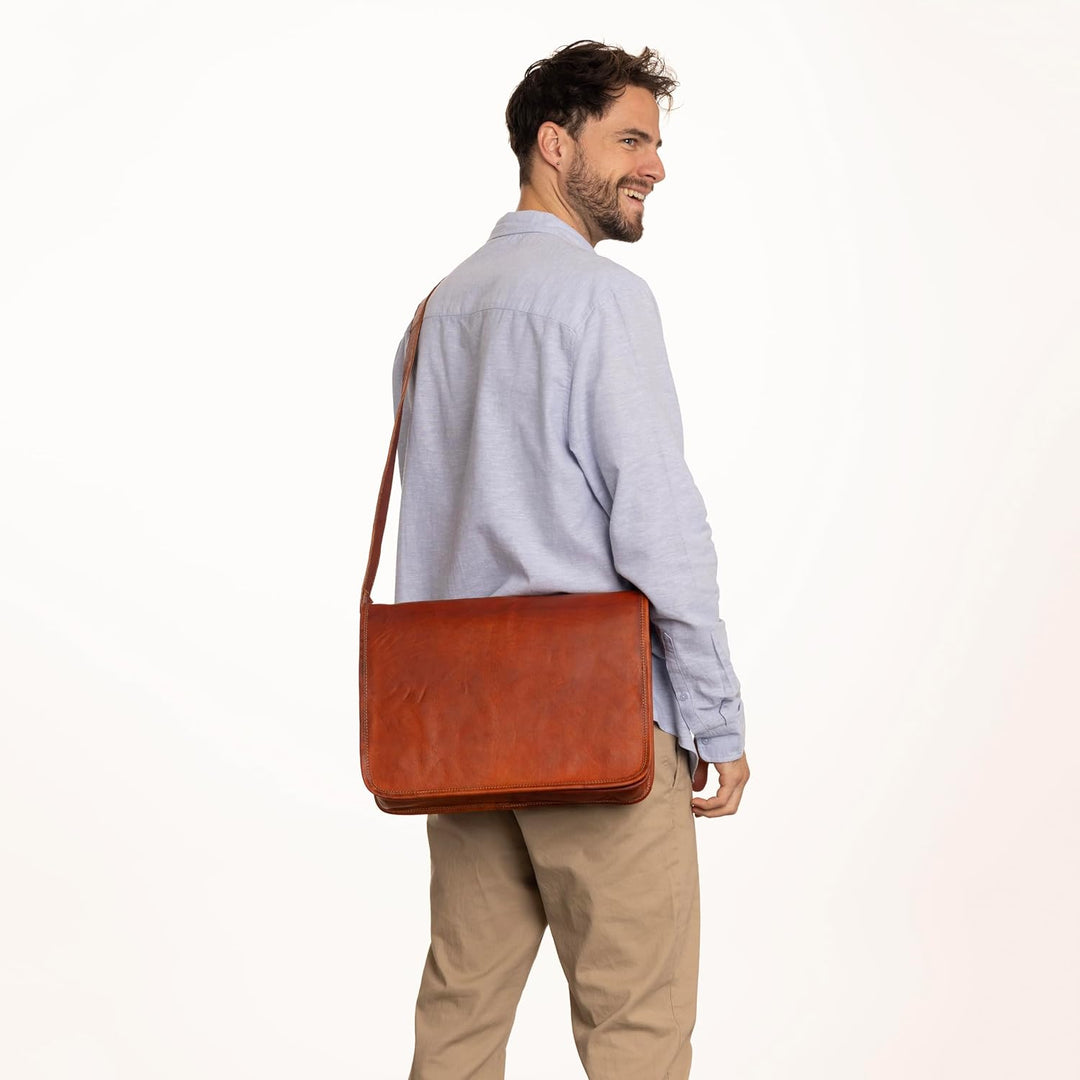 Gusti Umhängetasche Leder - Taylor 15&