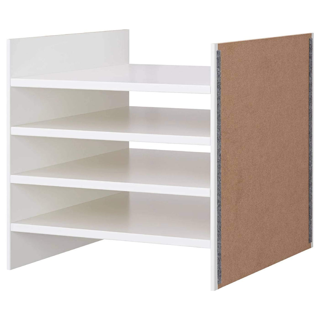 Ikea Kallax Einsatz mit 4 Böden, weiss 33x33 cm