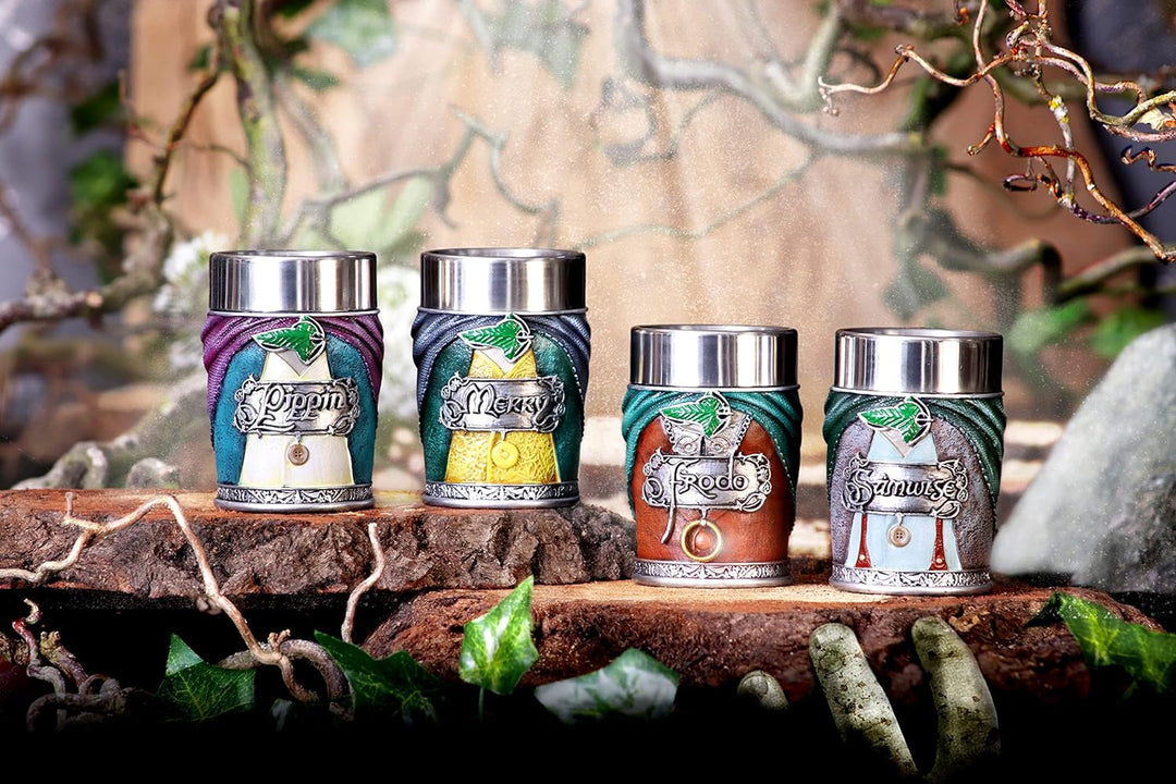 Lord of The Rings Hobbit Shot Glass Set
