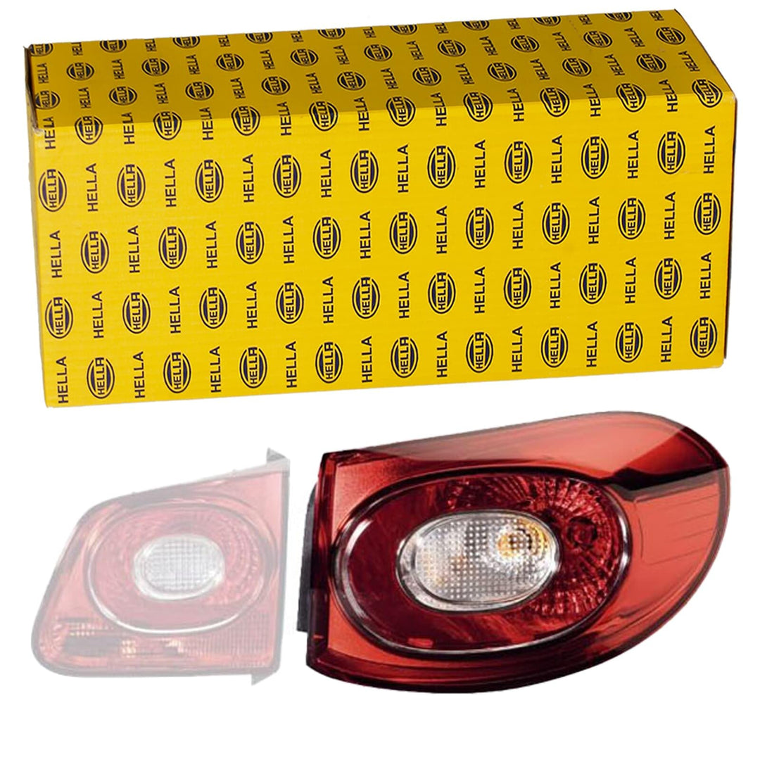 HELLA 2SD 009 691-091 Heckleuchte - Glühlampe - weiss/rot - äusserer Teil - links - für u.a. VW Tigu