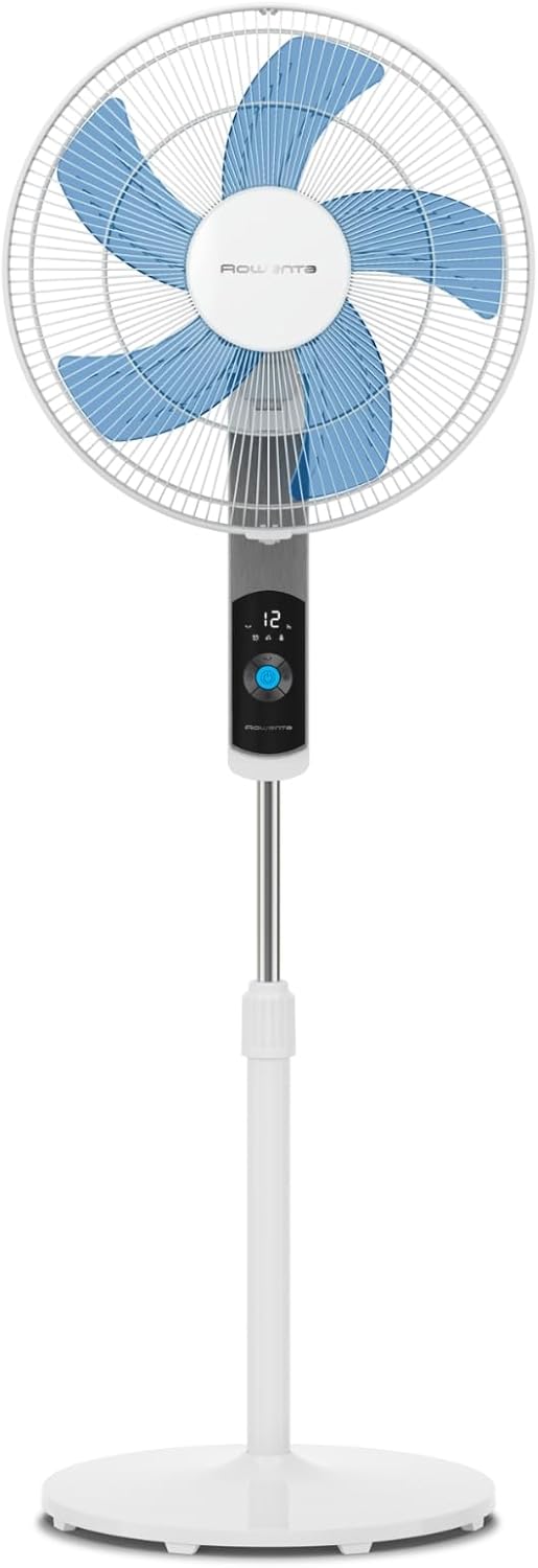 Rowenta Turbo Silence Standventilator, nur 35 dB(A) im Silent Night-Modus, energiesparend, 12 Geschw