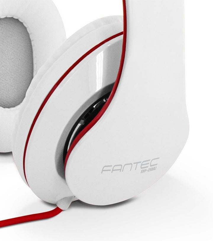 FANTEC SHP-250AJ Stereo HiFi Kopfhörer (mit Bügel, on Ear, 3,5 mm Klinkestecker, bassstark, grosse u