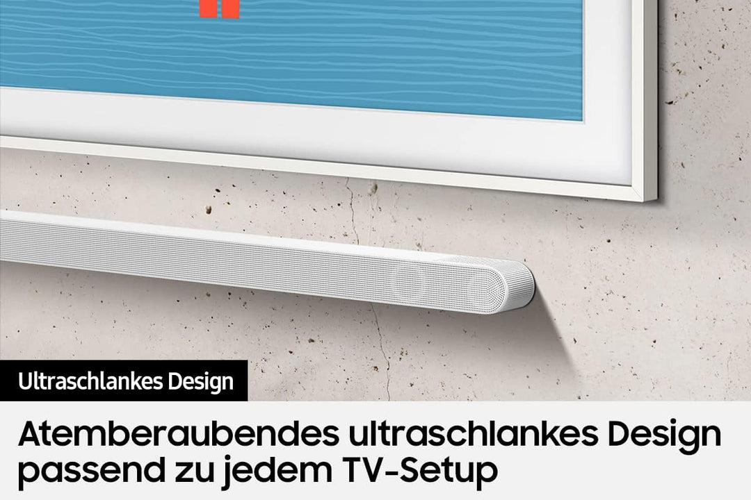 Samsung HW-S811B 3.1.2-Kanal S-Soundbar (Deutsches Modell), ultraschlankes Design, kabelloses Dolby
