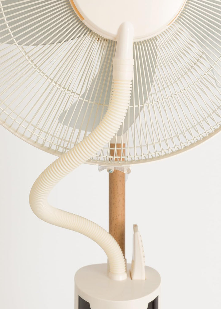 CREATE / AIR MIST PRO/Oszillierender Vernebelungsventilator mit Fernbedienung Cremeweiss/Leise, Vent
