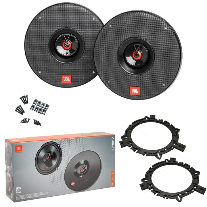 KIT Set FÜR JBL Club 622 2 Koaxiallautsprecher 2 Wege 16 cm 160 mm 6,5" 60 Watt RMS und 180 Watt Max