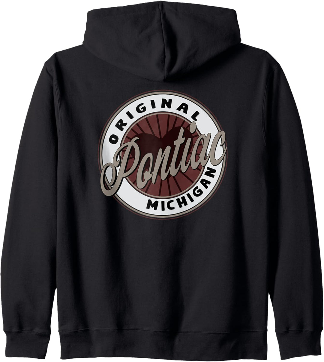 Pontiac Reise-Souvenir zu Michigan Kapuzenjacke