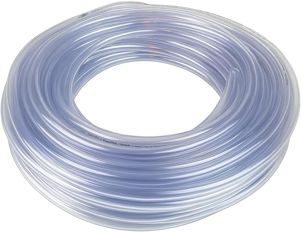 Fittingstore - 25 Meter - PVC-Schlauch ohne Gewebeeinlage - Lebensmittelqualität - Druckluftschlauch