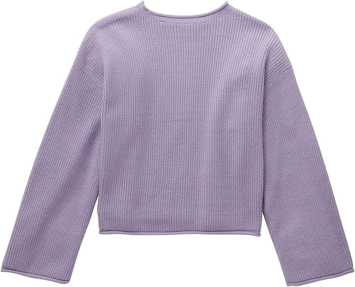 TOM TAILOR Mädchen Basic Pullover 152 29478 - Light Orchid Purple, 152 29478 - Light Orchid Purple