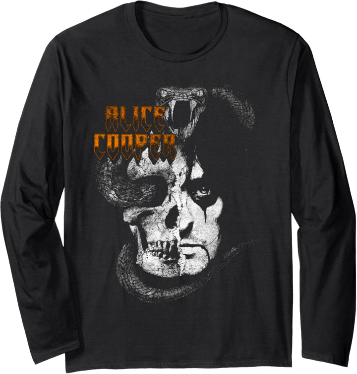 Alice Cooper – Snake Skull Langarmshirt