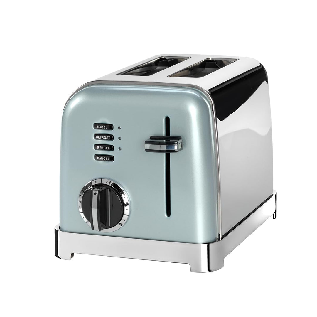 Cuisinart 2-Scheiben-Toaster | Breite Schlitze, ideal für dickes Brot und Bagels | 6 Bräunungsstufen