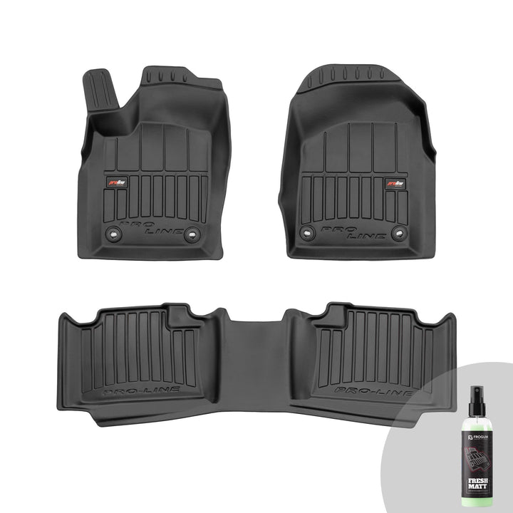 FROGUM ProLine 3D Gummimatten Exklusiven Auto Fussmatten Autofussmatten für Dodge Durango III ab 201