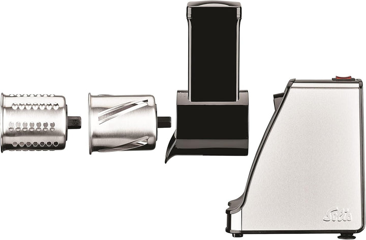Solis Elektrischer Gemüseschneider Slice & More 8401 - Allesschneider - Spiralscheider - Multiraffel