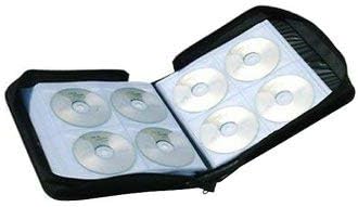 GOODS+GADGETS CD-Wallet/Mappe & DVD-Tasche aus robustem Nylon und Zwischenseiten aus Stoff, Disc-Org
