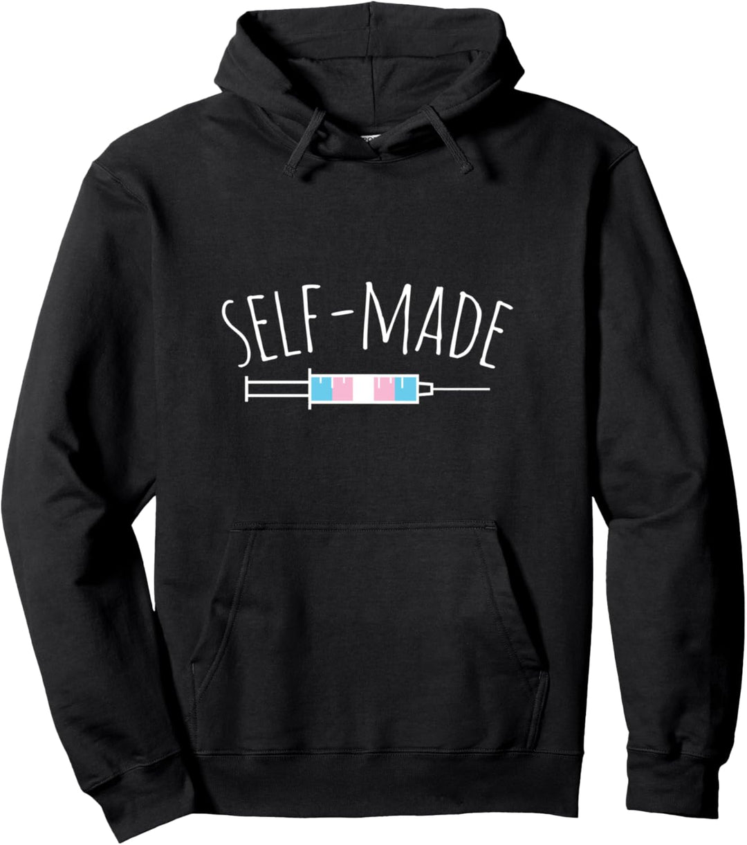 Self-Made Trans Pride Transgender Pullover Hoodie