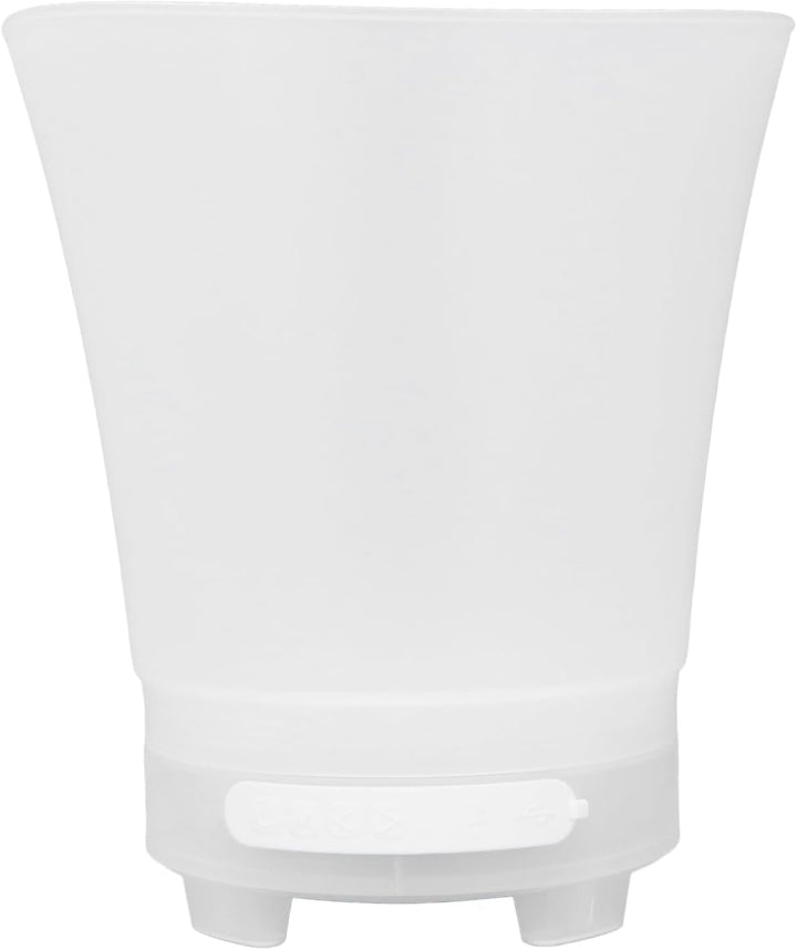 7L LED-Eiskübel mit Bluetooth-Lautsprecher, 4 Lichtmodi, Farbwechsel, 1200mAh, 25x26x27cm, für Wein