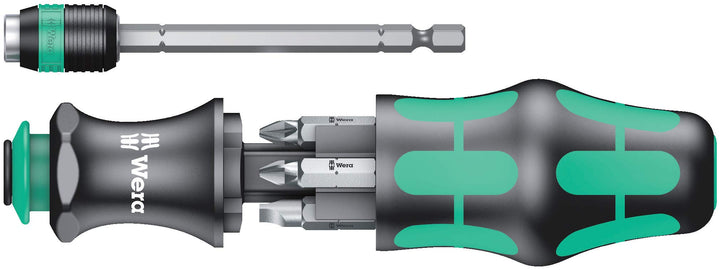 Wera Kraftform Kompakt 20 A, 7-teilig, 05051019001 Schwarz Grün KK 20 A