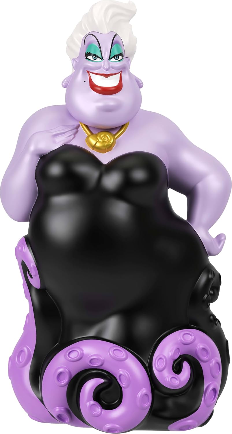 Mattel Disney Prinzessin-Spielzeug, kleine Puppen im 4er-Set mit Meerjungfrau Arielle, Prinz Erik, U