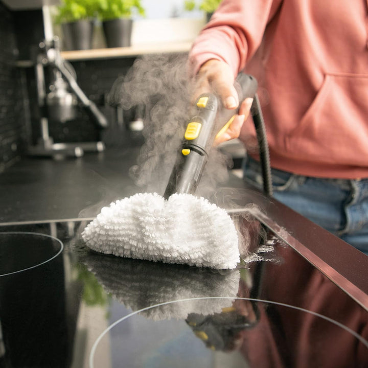 Kärcher Dampfreiniger SC 3 EasyFix (Kurze Aufheizzeit: nur 30 Sekunden, Flächenleistung je Tankfüllu