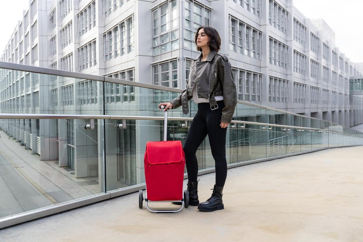 reisenthel Shopping Trolley red - Leichter, geräumiger Shopping Trolley für den Wocheneinkauf Einhei