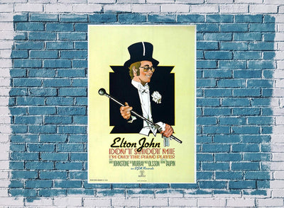 Elton John - Don't Shoot me, Tour 1973 » Konzertplakat/Premium Poster | Live Konzert Veranstaltung |