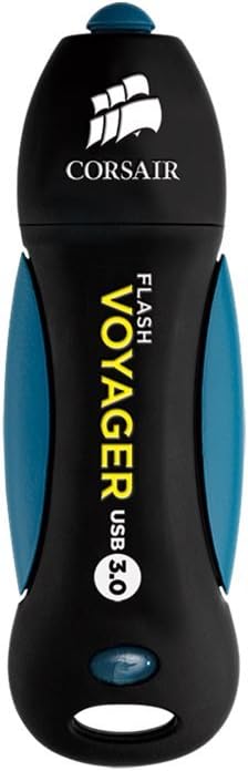 Corsair Voyager 256GB 256GB USB 3.0 (3.1 Gen 1) Typ A Schwarz, Blau USB-Stick - USB-Sticks (256 GB,