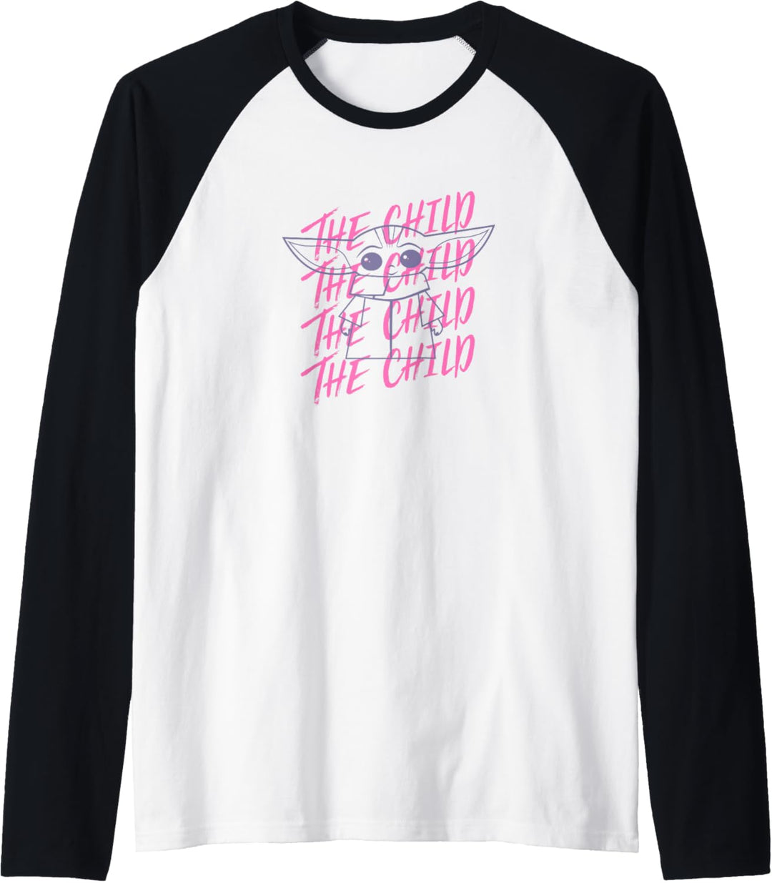 Star Wars The Mandalorian Child Overlap Raglan