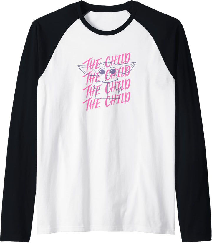 Star Wars The Mandalorian Child Overlap Raglan
