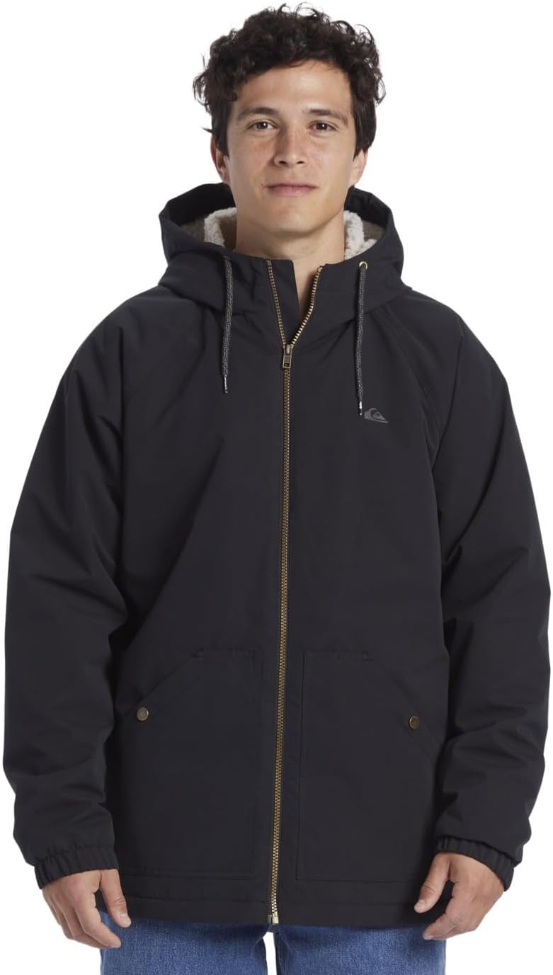 Quiksilver Herren Final Call Jacke Windbreaker XS Schwarz, XS Schwarz