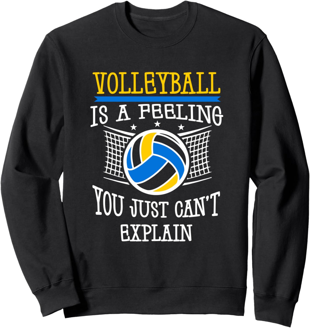 Beach Volleyball Volleyballspieler - Volleyballer Sweatshirt