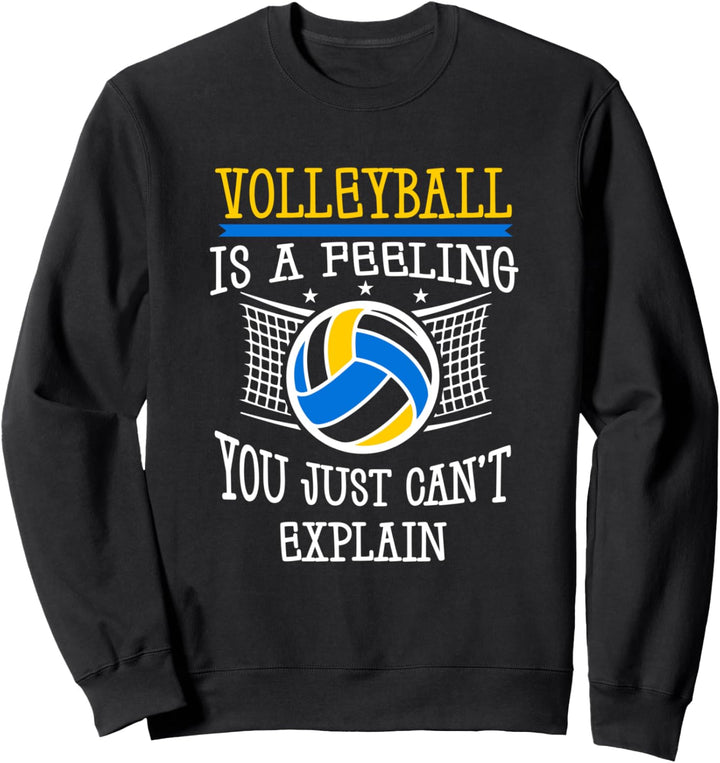 Beach Volleyball Volleyballspieler - Volleyballer Sweatshirt